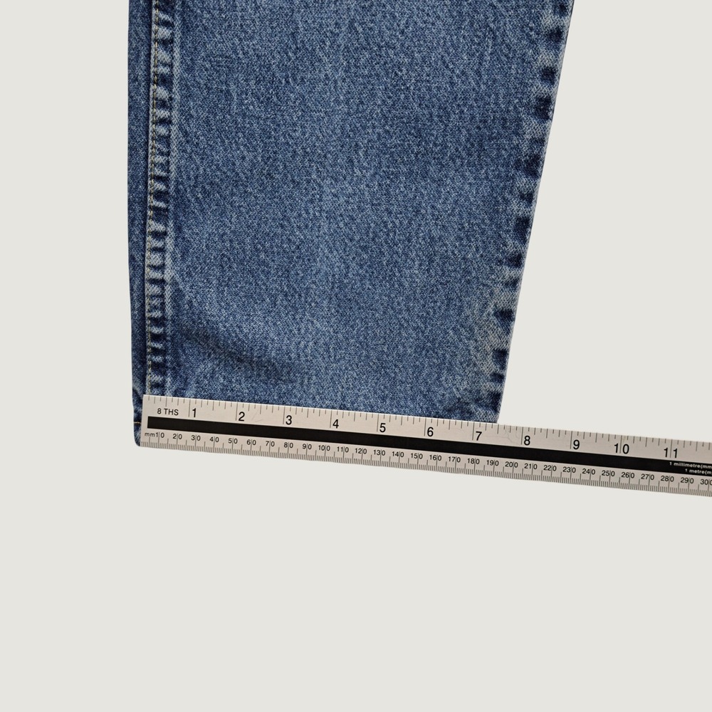 Wrangler Jeans Mens 32x36 Blue Good George Strait Cowboy Cut Straight Leg Denim - Picture 8 of 12